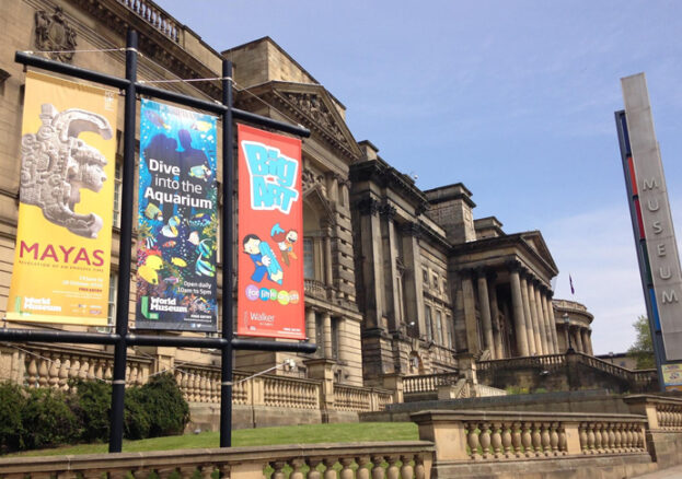 Exterior of World Museum Liverpool, home to Dino Ranger Day
