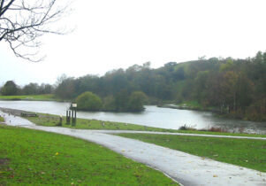 Central Forest park in Sneyd Green, Stoke-On-Trent