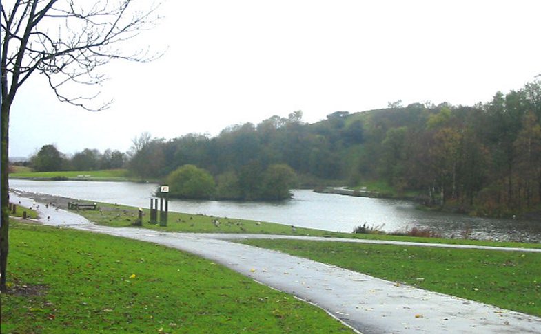 Central Forest park in Sneyd Green, Stoke-On-Trent