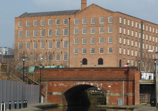 Brownsfield Mill building in Manchester