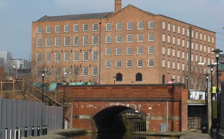 Brownsfield Mill building in Manchester