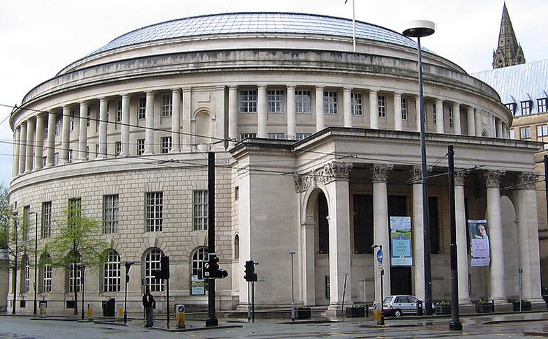Henry Watson Music Library in St. Peters square, where the Ministry of Lost and Found event takes place