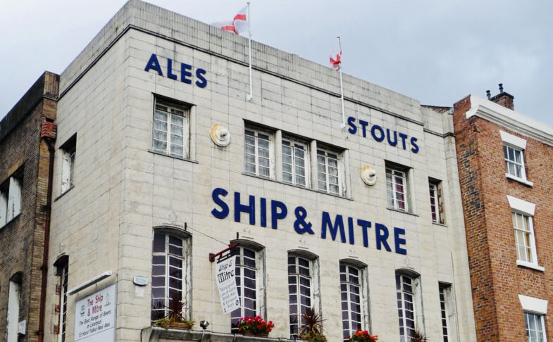 SHIP & MITRE