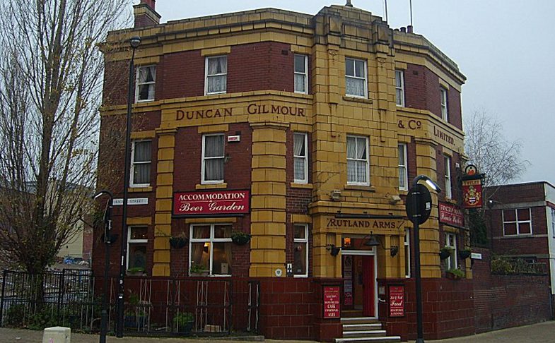 The Rutland Arms pub in Sheffield