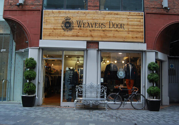 Weaver's Door shop in Liverpool