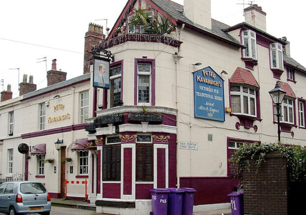 Peter Kavanagh's pub in Liverpool.