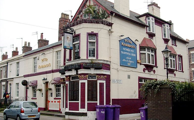 Peter Kavanagh's pub in Liverpool.