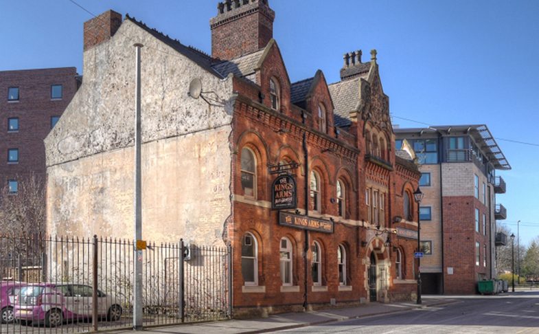 The King's Arms pub in Salford.
