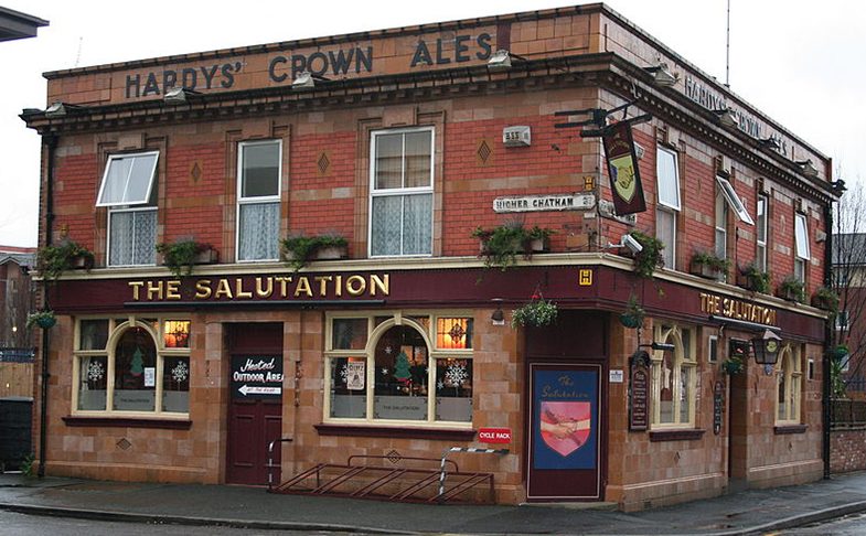 The Salutation pub in Manchester