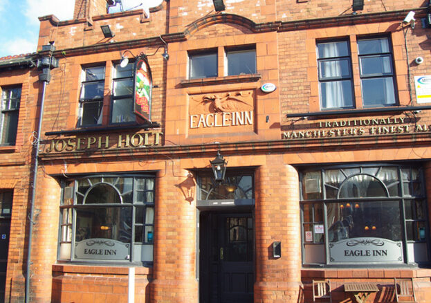 The Eagle Inn pub in Salford