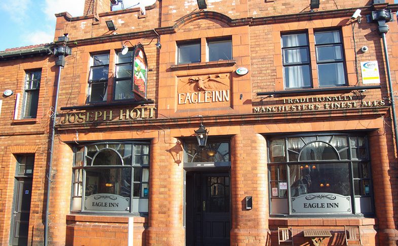 The Eagle Inn pub in Salford