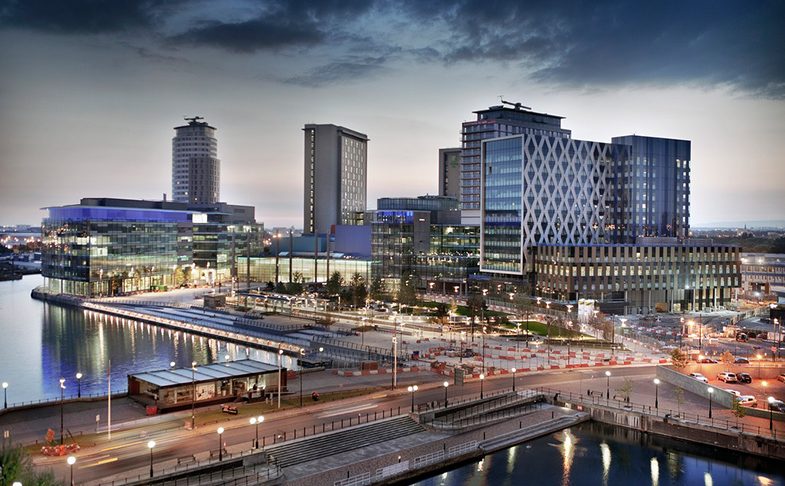 University of Salford in Media City