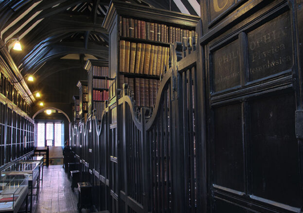 Chetham’s Library in Long Millgate in Manchester