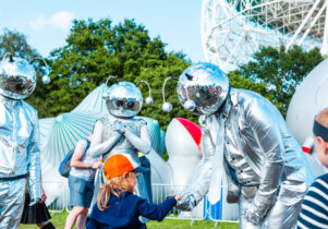 Families at Bluedot