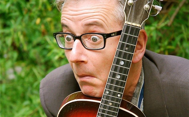 Poet John Hegley.