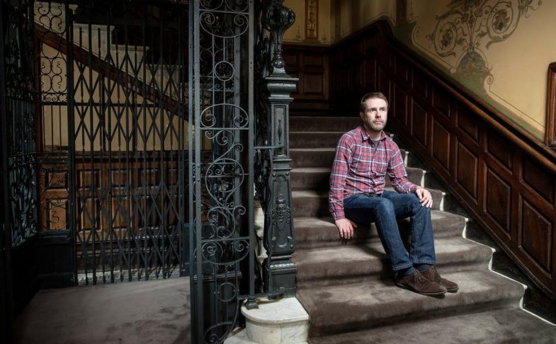 Author Andrew Michael Hurley.