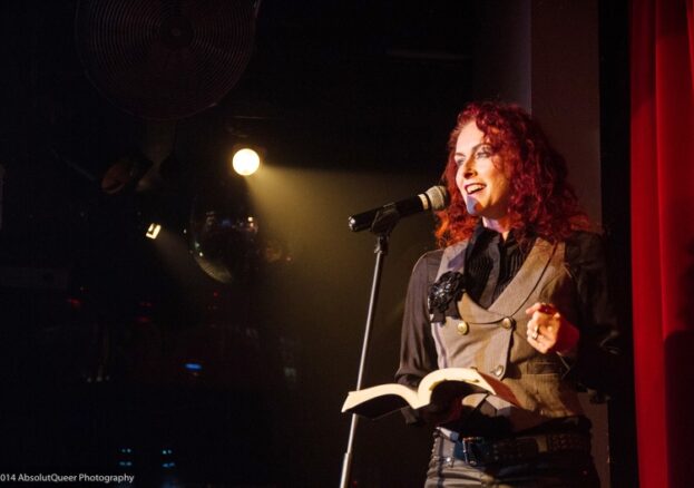 Poet Rosie Garland. Credit Absolut Queer Photography.