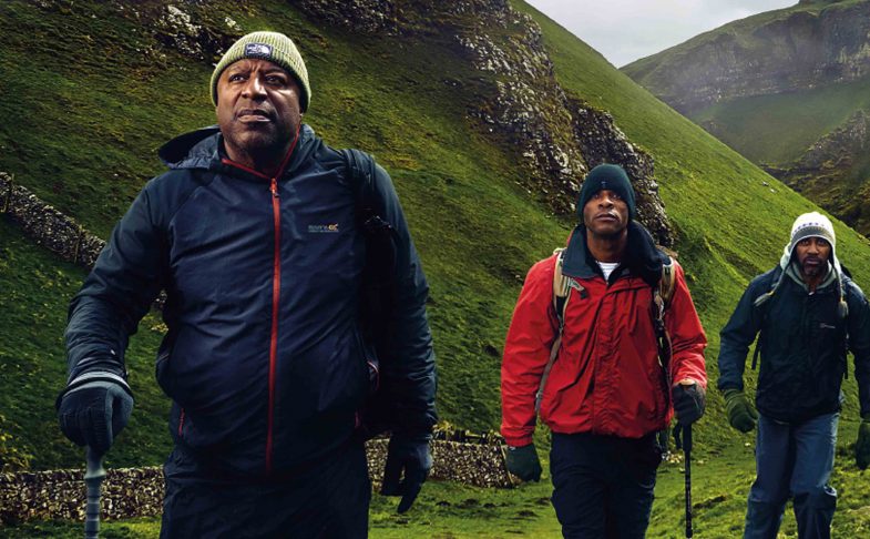 Black Men Walking at the Royal Exchange