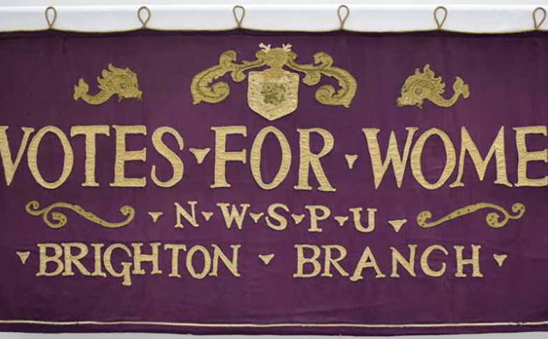 Annual Banner Changeover 2018, courtesy of the People's History Museum