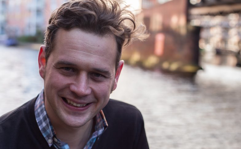 Author Luke Kennard.
