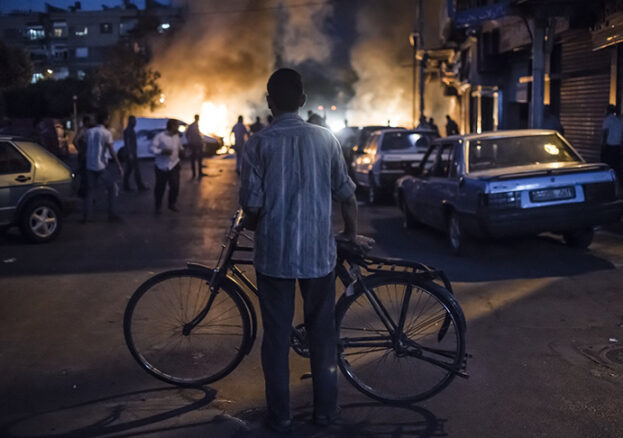 Sergey Ponomarev Damascus, Syria, 24 August 2013 Assad's Syria (2013-2014). IWM North