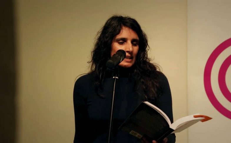 Poet Shamshad Khan.