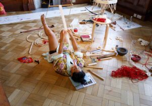 Raisa Kabir, The Body is a Site of Production (BODYWORKSHOP Residency at The Tetley), 2017. Photo by Jules Lister