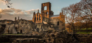 Kirkstall Abbey in Leeds