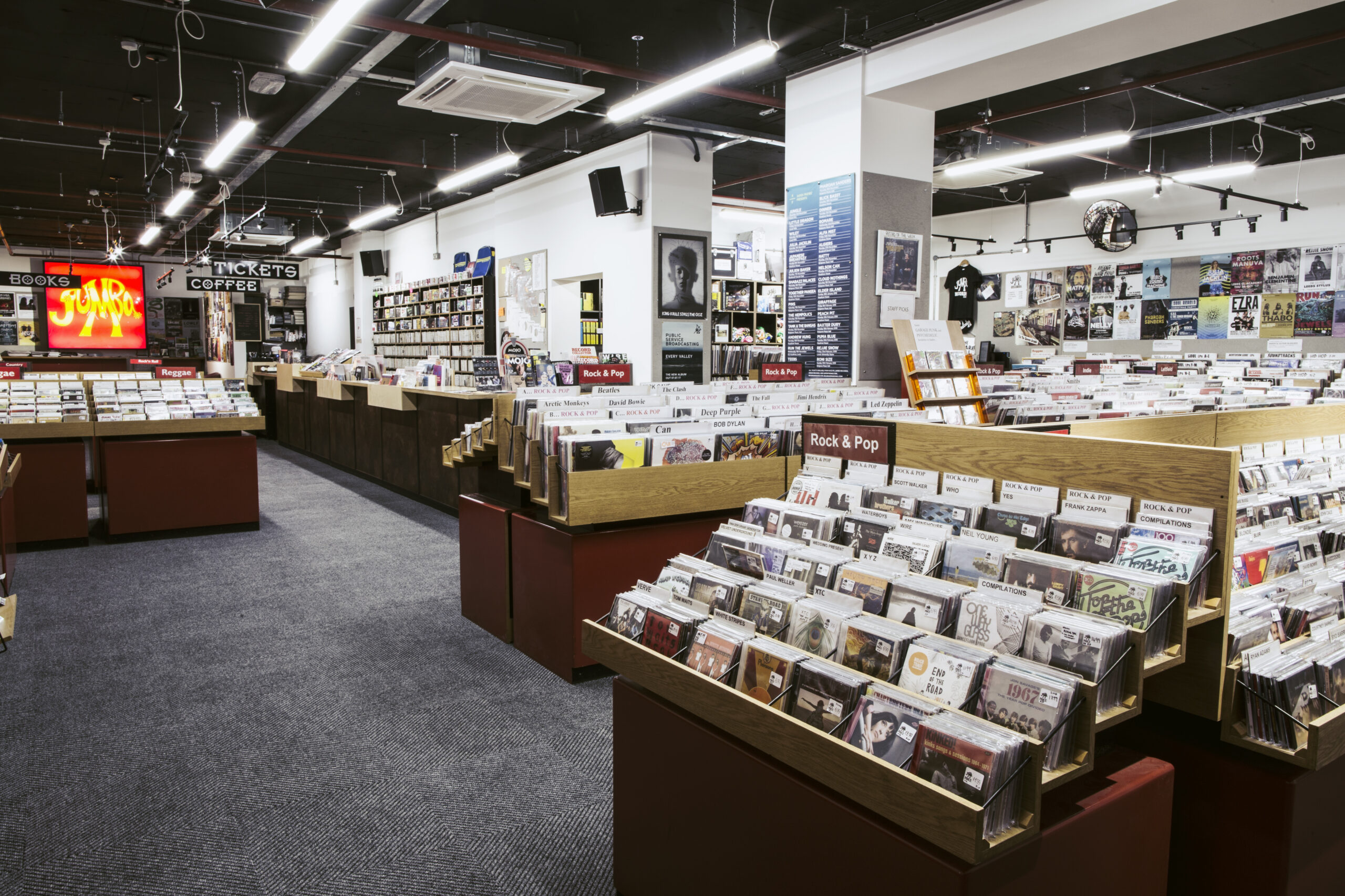 Jumbo Records Record stores in Leeds Creative Tourist