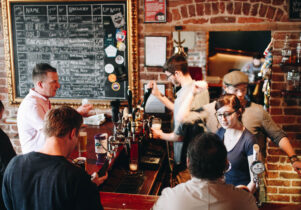 Bar at The Cross Keys