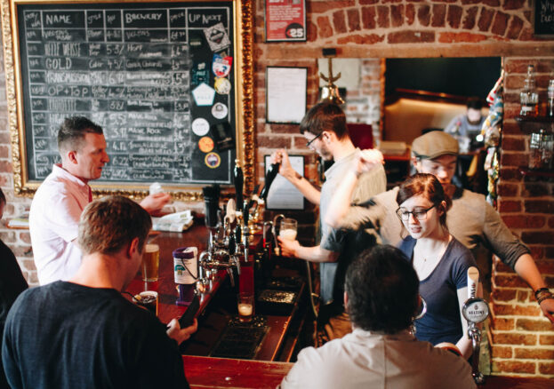 Bar at The Cross Keys