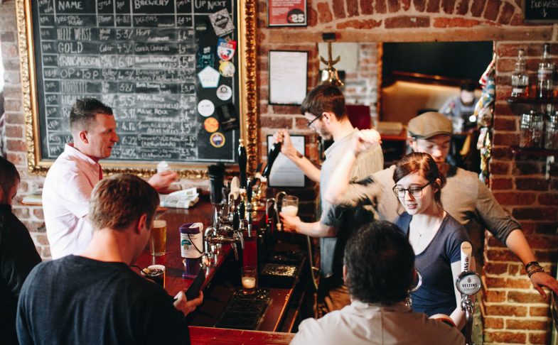 Bar at The Cross Keys