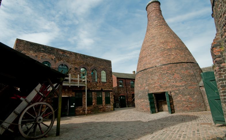 Gladstone Pottery Museum Summer in Stoke on Trent