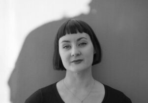 Writer Kirsty Logan. Photo copyright Simone Falk.