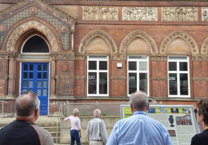 The Wedgwood Institite, Burslem summer in stoke on trent