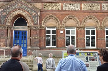 The Wedgwood Institite, Burslem summer in stoke on trent