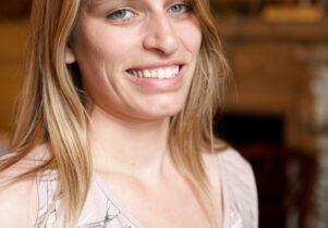 Poet Kim Moore.