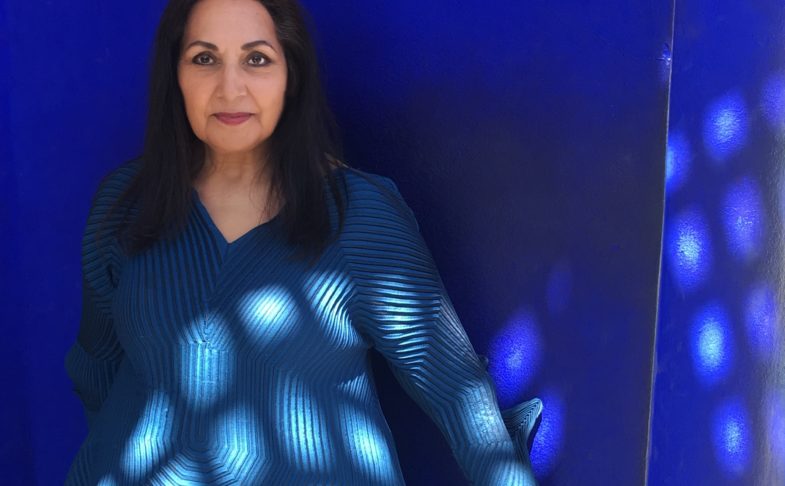 Poet Imtiaz Dharker. Photo by Ayesha Dharker