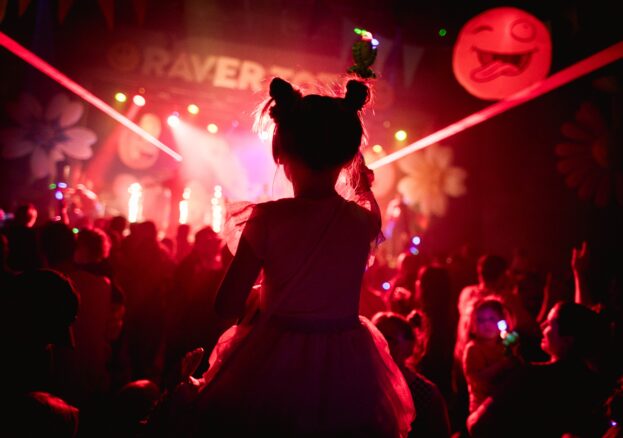 Raver Tots at Escape to Freight Island