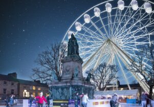 Ice rink - part of Christmas in Lancaster