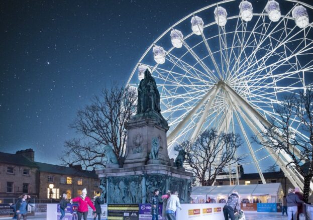 Ice rink - part of Christmas in Lancaster