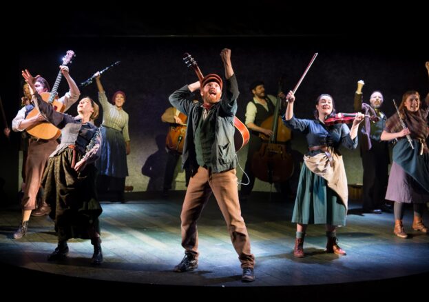 The Hired Man company at Oldham Coliseum