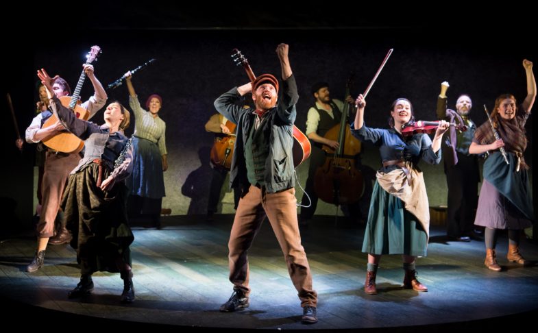 The Hired Man company at Oldham Coliseum