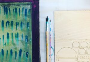 Screen Printed Wooden Jewellery / Full Day Workshop