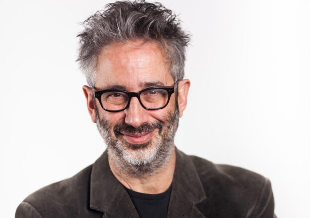 Head and shoulders shot of David Baddiel.