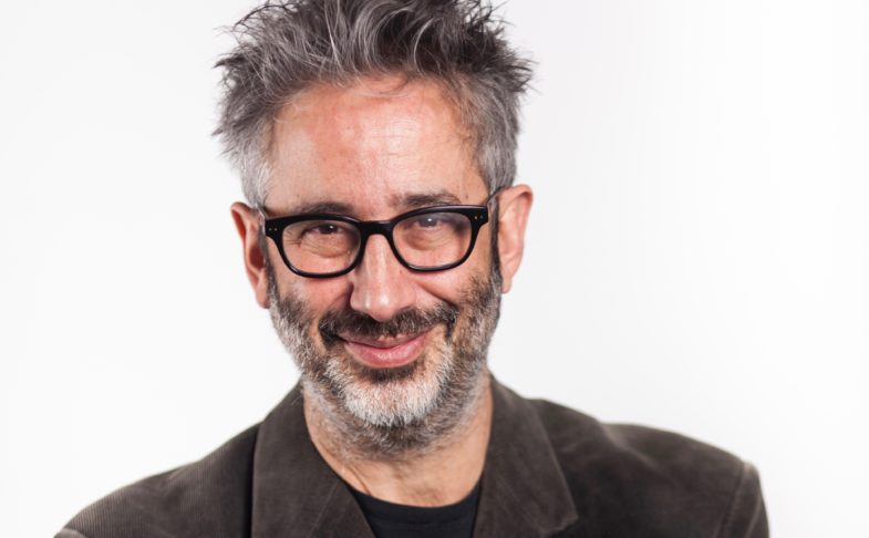Head and shoulders shot of David Baddiel.