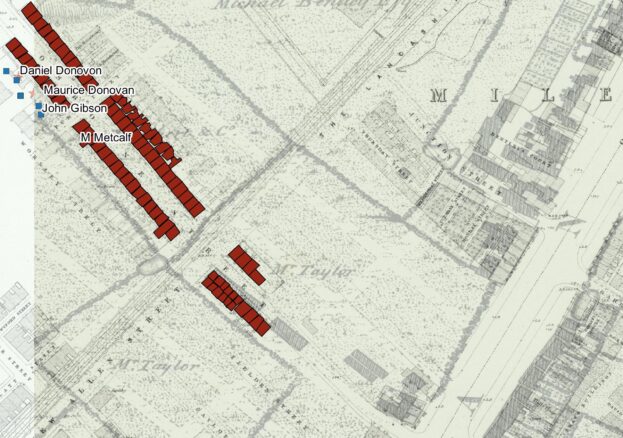 Radical Roam map - Cropper Street Map used with the permission of the National Library Scotland.