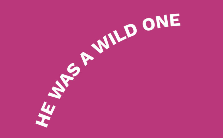 He was a wild one at New Adelphi, University of Salford