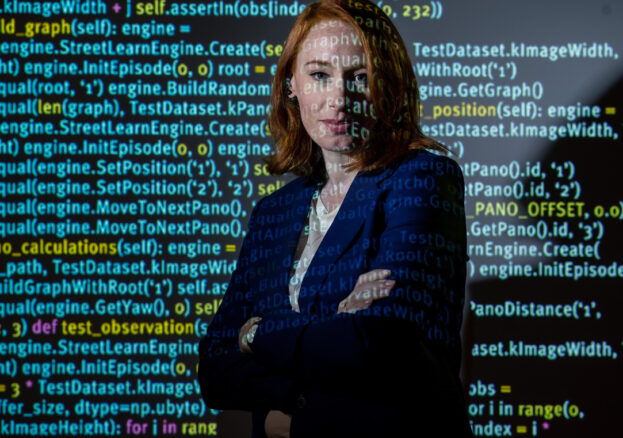 Hannah Fry presented this year's Ri Christmas lectures