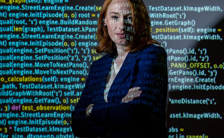Hannah Fry presented this year's Ri Christmas lectures